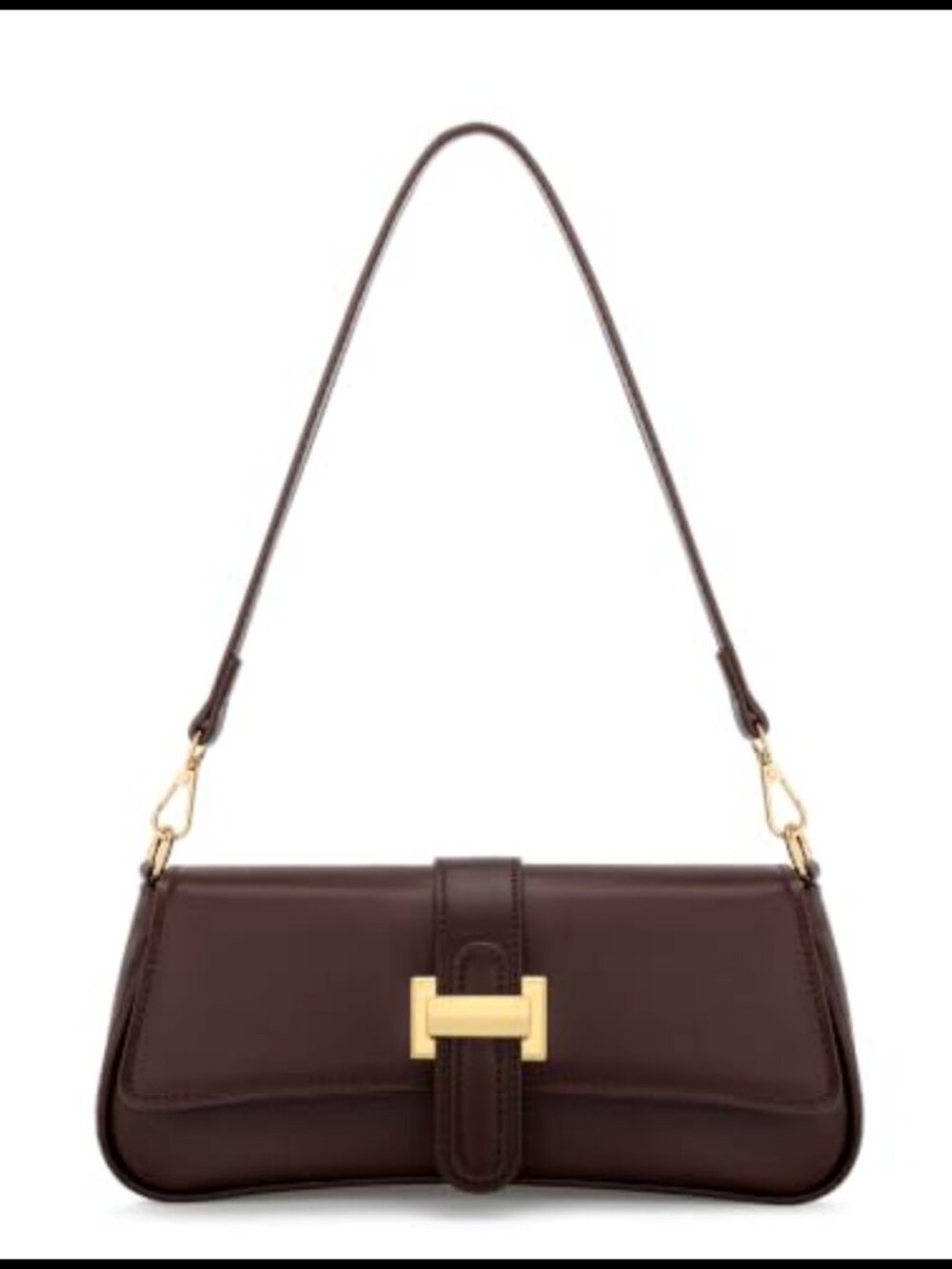 PU Leather Mini Hobo Shoulder Bag Women Small Retro Clutch Purse
